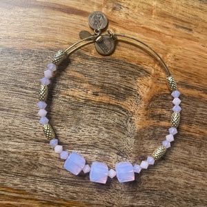 *DISCONTINUED STYLE  RARE ALEX N ANI Authentic light purple swarovski crystal